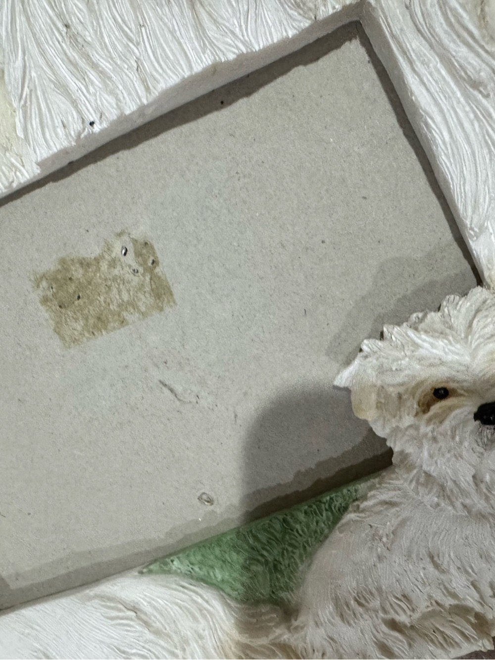 Resin Maltese Dog Picture Frame 4x6 Picture Frame - Picture 4 of 7
